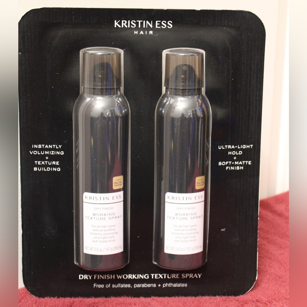 Kristin Ess Hair Dry Finish Working Texture Hair Spray for Volume + Texture
